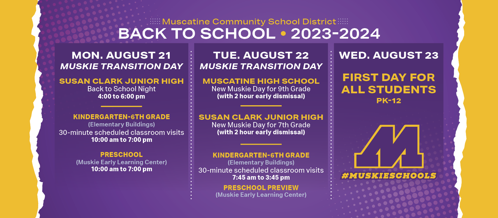 Welcome to the 2023-2024 School Year!